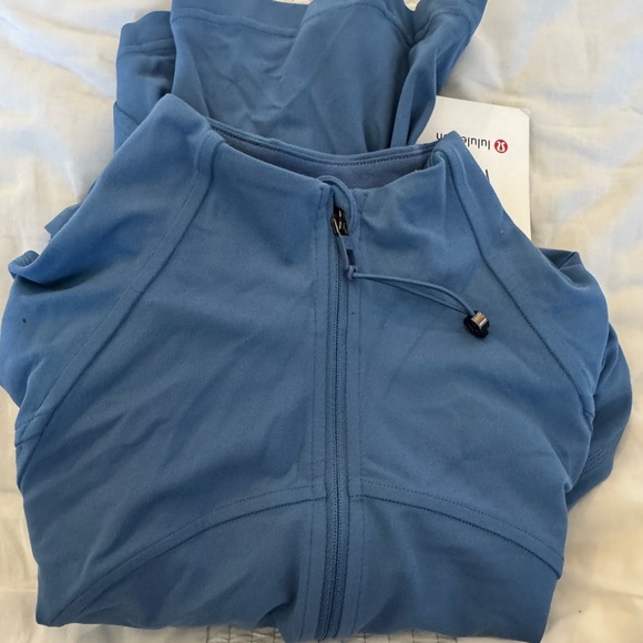 Lululemon Athletica Blue Zip-Up Jacket - Picture 2 of 7